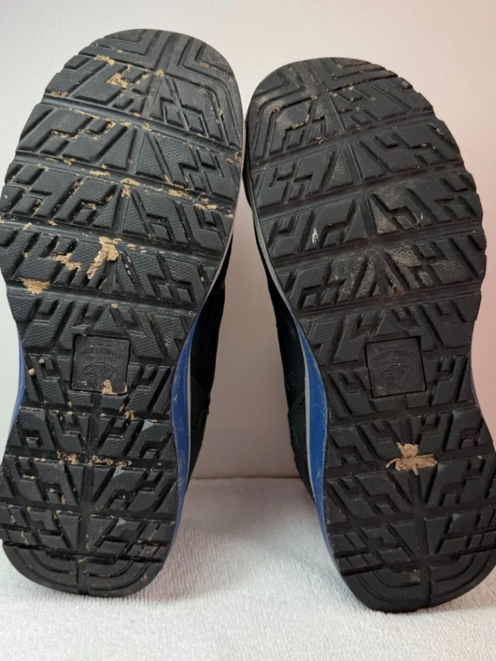 Herman Survivors Cassle Men’s Composite Toe Work Safety Shoes Size 8.5 Black Blu
